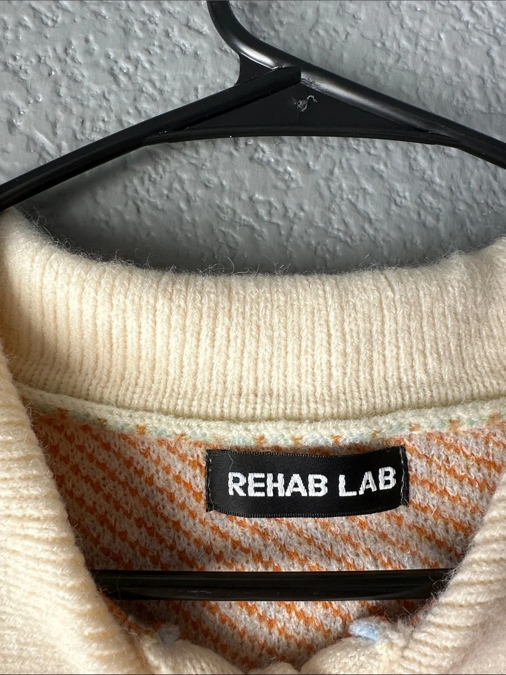 Patterned Button Up Sweater - Picture 2 of 5